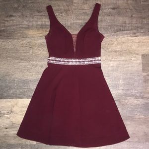 Backless and Low Front Dress